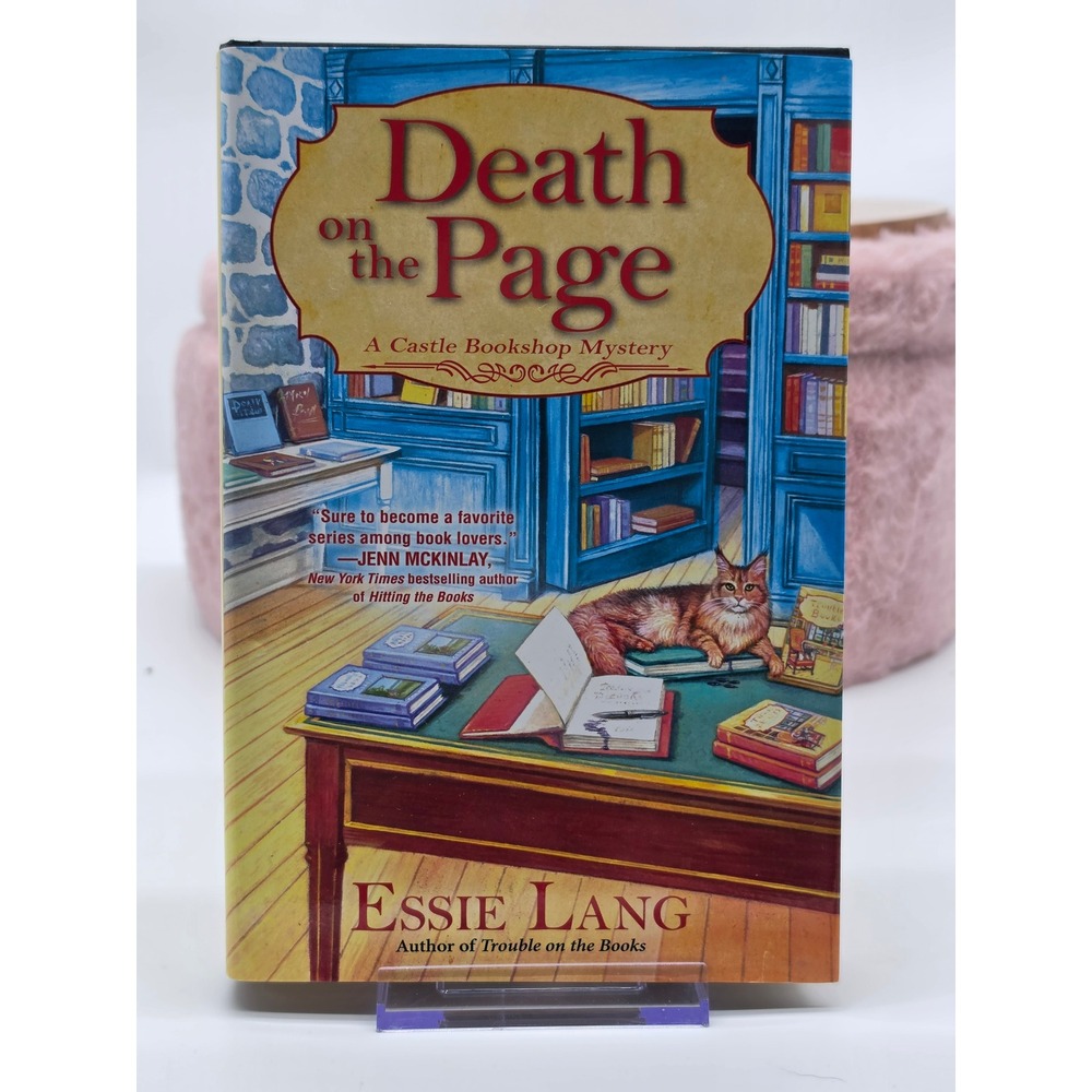Death on the page by Essie Long First Edition Hardback Book